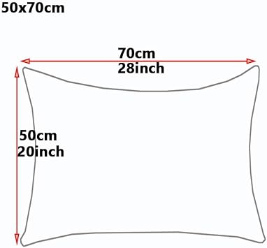 Pillow Cases 50x70 cm Extra Large Cushion Covers 40x60, 30 x 70,30x50,30x60 Cm Chenille Pillow Cover With Zipper Decorative Pillowcases For Pillows Sofa Bed Couch(Light Gray,50x70 cm Set of 2)
