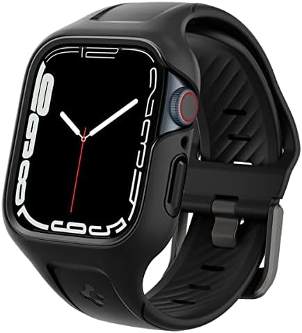 Spigen Liquid Air Pro Case with built in Strap Compatible with Apple Watch Series 9/8/7 (45mm)