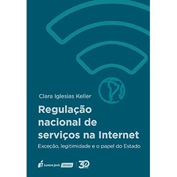 Capa do livro Regulação Nacional de Serviços na Internet - 2019