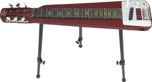 Rogue EA-3 Lap Steel Guitar with Stand and Gig Bag (Metallic Red)