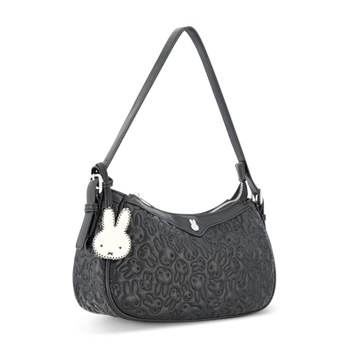 Danielle Nicole Miffy Shoulder Bag, Women's Quilted Mini Handbag with Adjustable Shoulder Strap, One Size