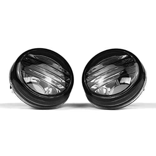 Krator Smoke Turn Signal Lens Lenses Indicator Blinkers Compatible With 2006-2015 Suzuki Boulevard M109R (All Models) #TOP25