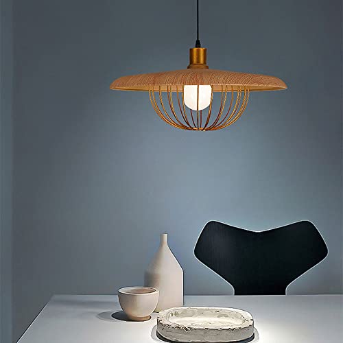 Suspension bois grain RLKHXBS pour ambiance bistrot zen