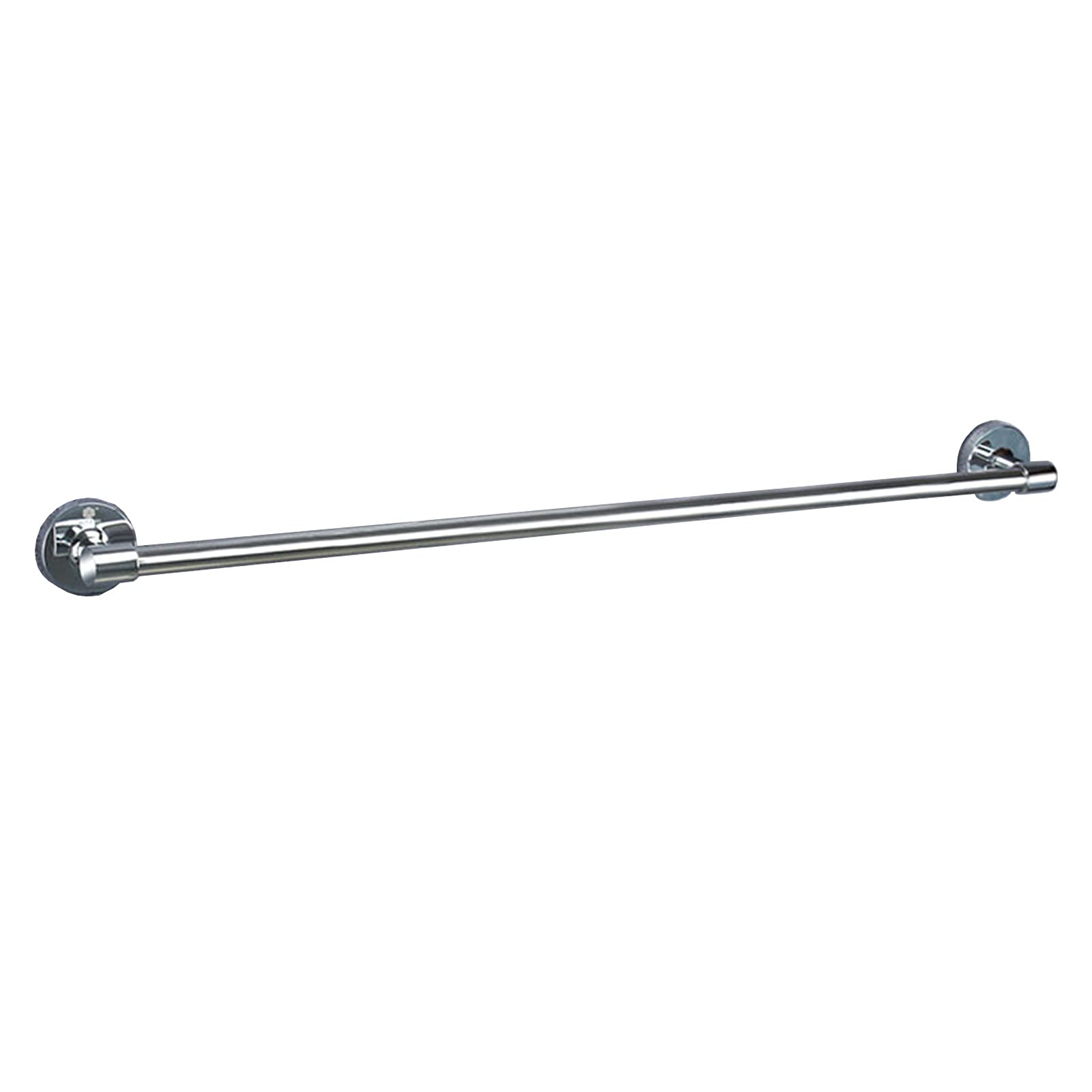 Porte-serviettes mural de 70 cm en inox poli pour la cuisine et salle de bain