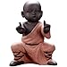 Produktbild LHMYGHFDP Buddha Statue Dekoration Kung Fu Kid Crafts Mini Tee Haustier handgemachte Zisha Home Keramik Dekoration Glückwunschgeschenke Auto Ornamente