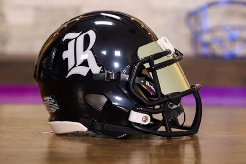 Rice, Owls Collectible Speed Mini Helmet - GG Special Edition - with Free USA Flag Decal - Green Gridiron