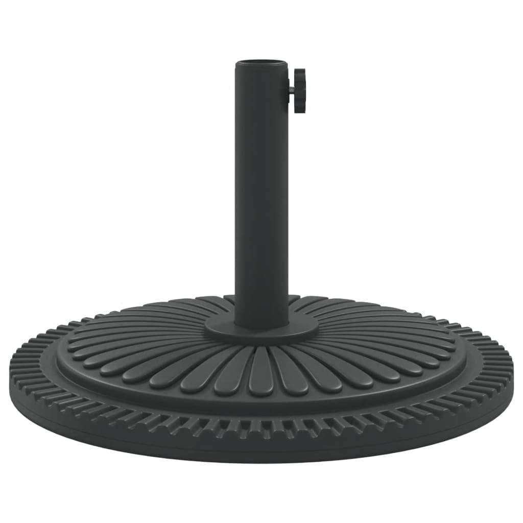 Base per Ombrellone per Pali Ø38/48 mm 12 kg Rotonda,Base per ombrellone in Cemento Fuso Resistente,per Giardino,Veranda,Gazebo