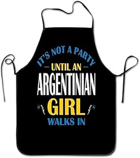 Argentyński wodoodporny i trwały sznurek regulowany łatwy w pielęgnacji fartuch kuchenny dla kobiet mężczyzn fartuch szefa kuchni