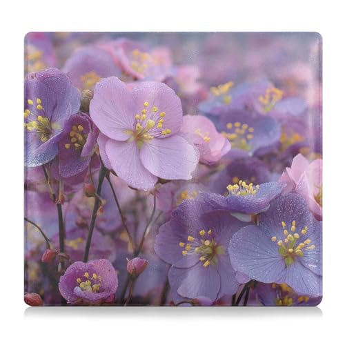 Car Registration and Insurance Holders Floral Photo Print, PU Leather for License Documents Cards2