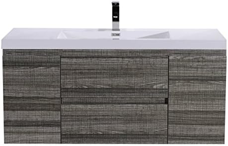 Morenobath Mob 48 in. Wall Mounted Single Sink Bathroom Vanity