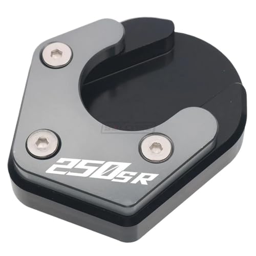 Pied de béquille latérale extension pad support plaque agrandir moto pour 250SR 300SR