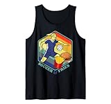Soccer Player Football Fries Burger Fastfood Game Goal Girls Tank Top