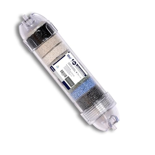 Image of 8 inch Transparent Alkaline and Mineral Water Filter Cartridge for Ro Water Purifier with antioxidant