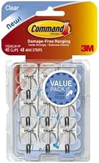 Command Clear Small Wire Hooks with Clear Strips Value Pack