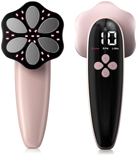 Massage Anti Cellulite Masseur Appareil Anti Cellulite, 3 IN 1 électriques Appareil Massage avec 6 Têtes de Massage pour la Taille, le Ventre, Fesses, Bras,...