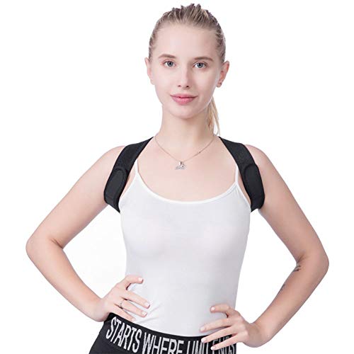 Corsets d'immobilisation Adjustable Posture Correct Brace Discreet Back Brace for Upper Back Pain Relief Maintien Dos Confortable et Léger Correcteur de Posture Cover