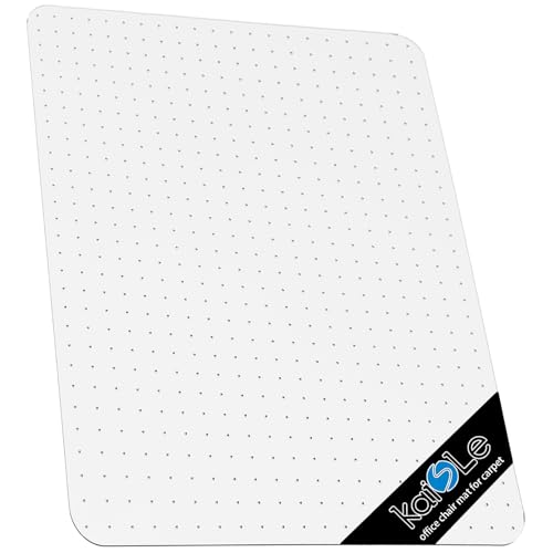 KAISLE Office Chair Mat for Carpet 32x48 Clear Plastic