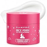Glamveda Rice PDRN & Collagen Night Mask for Glowing Skin