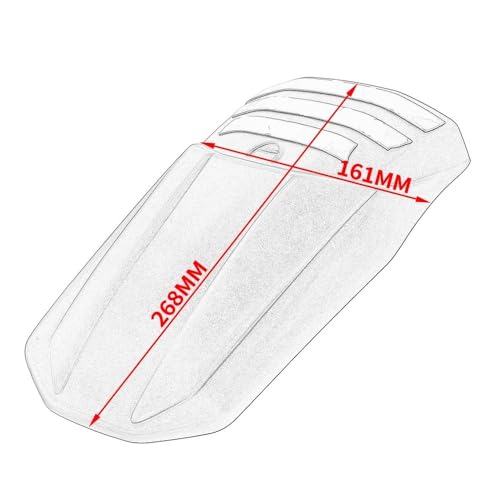 Garde-boue avant extension CB500X accessoire protection éclaboussures - 5