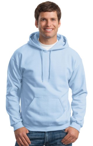Hooded Pullover Sweat Shirt Heavy Blend 50/50 - Light Blue Medium