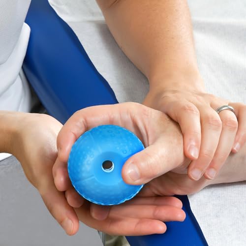 Récupération main facilitée grâce aux balles d'entraînement en silicone souple