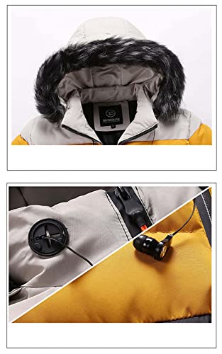 Veste d'hiver décontractée homme pour sorties urbaines et marche