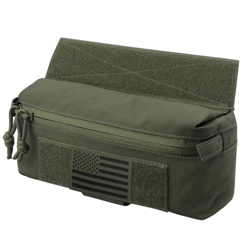 Mini Pochette Rangement Abdominale pour Gilet Tactique Modulaire JPC