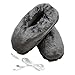 Electric Heating Shoes - USB Foot Heatings Pad | Plush Heated Footwear for Indoor Outdoor Winter Use with Rechargeable Electrics Warm Slippers Comfortable Foots Warmer