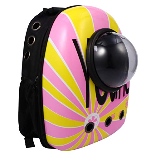 Mochila para transporte de animais de estimação TENDYCOCOCOCO, mochila para transporte de gatos, cáp