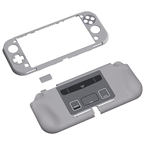 PlayVital ZealProtect Nintendo Switch Lite�ɑΉ��p�ی�V�F���ASwitch Lite�ɑΉ��p�l�ԍH�w�Ɋ�Â����f�U�C�������n�[�h�V�F���A�V�F�����O���X�t�B�������T�����C�J�o�[���{�^���L���b�v�͕t�����Ă��܂��y�O���[