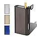 Produktbild PiniceCore 1x Schwarze automatische Zigarettenetui Metal Box windundurchlässiger bewegliches Aluminium AlloyEjection Halter Männlich Gadgets Kapazität 10Pcs Zigaretten