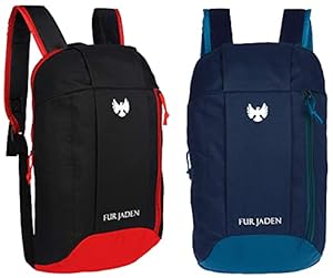 Combo of 2- Fur Jaden Hiking Camping Rucksack Casual 10 Ltrs Blue Casual Backpack