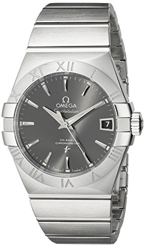 Omega Men's 12310382106001 Constellation Analog Display Swiss Automatic Silver Watch