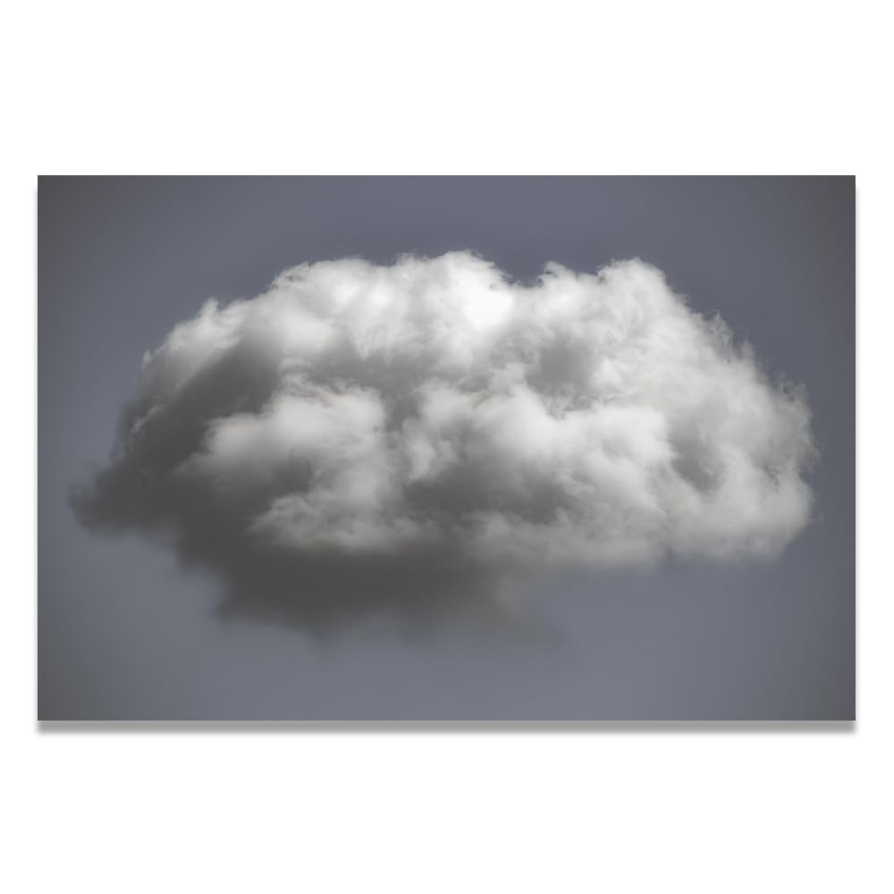 VHdfgTY The Sky DarkenedMountain Landscape Canvas Wall Art Nature Scenery Wall Decor for Home 30x45cm Unframed