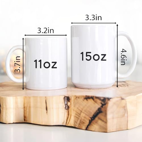 Taza personalizada conmemorativa 250 años 11 oz cerámica miniatura 5