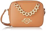 MATERIALE: tessuto sintetico. Realizzata in morbido PU dalla texture liscia e opaca, la nuova borsa a tracolla Love Moschino conquista con la sua eleganza e versatilità.