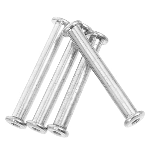 Balacoo Lot de 4 Vis Métalliques de Rechange pour Parasol Déporté, Fixation Sécurisée pour Pied de Parasol D’extérieur, Accessoires Résistants aux...