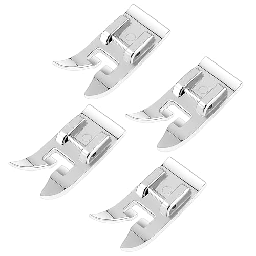 Zeeorymn 4 Pièces de Biche pour Machine à Coudre, Droit