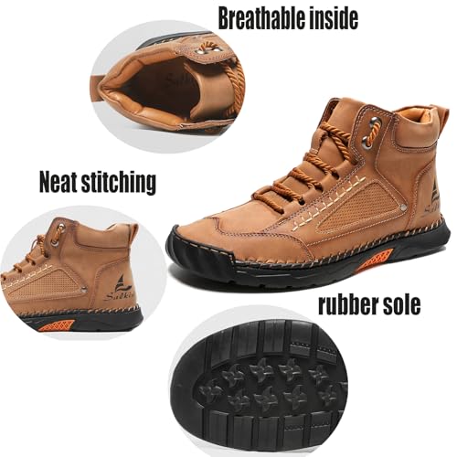 NXNBHSL Mens Orthopedic Walking Boots