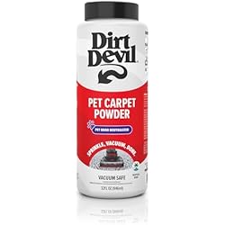 1 of Dirt Devil Pet Carpet Powder, 32 oz, Room Refresher and Pet Odor Eliminator, Tropical Wind Scent, Vacuum Cleaner Safe, For Use on Carpets, Rugs, Upholstery and More, Carpet Freshener Powder for Home