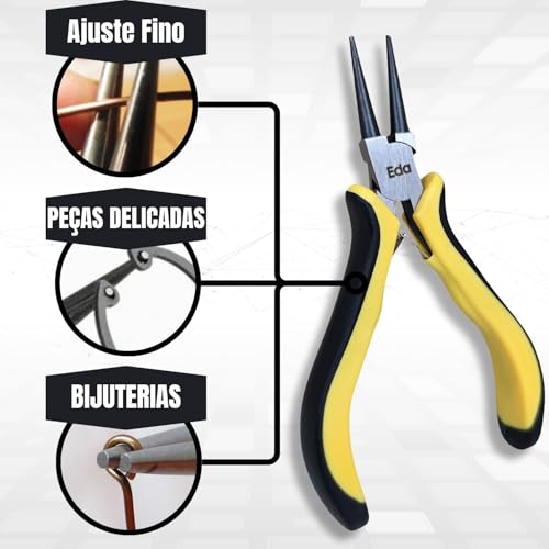 Alicate Bico Redondo Profissional Bijuteria 4.1/2