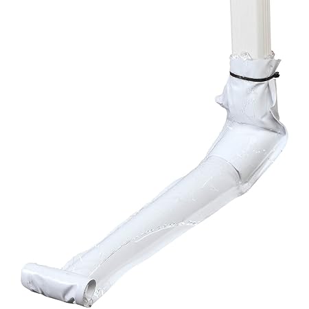 Low Profile Downspout Drainage Extension Adapter Kit - Gutter ...