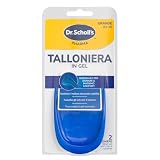 Dr. Scholl's Talloniera in Gel, inserto avanzato che sostiene il tallone, assorbe gli urti e garantisce massimo comfort in tutti i tipi di scarpe (41-46)