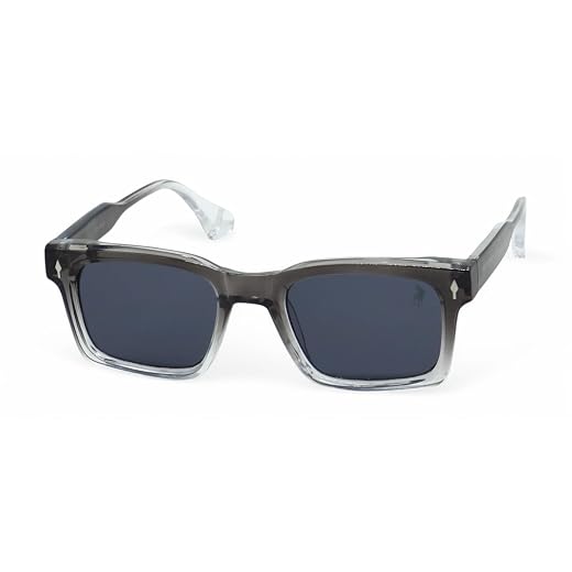 Óculos de Sol Unissex Polo London Club, design Quadrado com Lente Proteção UV400 - Kit contém Case Couro ECO