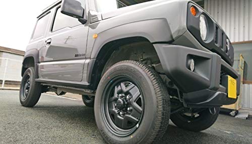 Amazon | 車検対応 貼るだけ 黒シボ シルクロード ジムニー JB64W 用 
