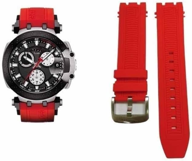 Silicone Watch Strap For For Tissot T-Race T115 Series Model Bracelet