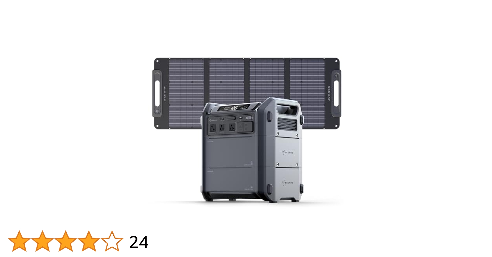 Amazon.co.jp: Segway Cube2000 ポータブル電源 100W ソーラー