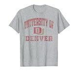Denver Pioneers Vintage Worn Gray Officially Licensed T-Shirt