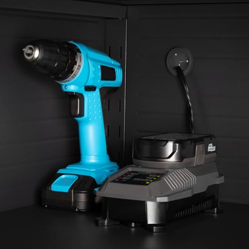 image for Seville Classics UltraHD Solid Steel Lockable Metal Storage Cabinet Lo