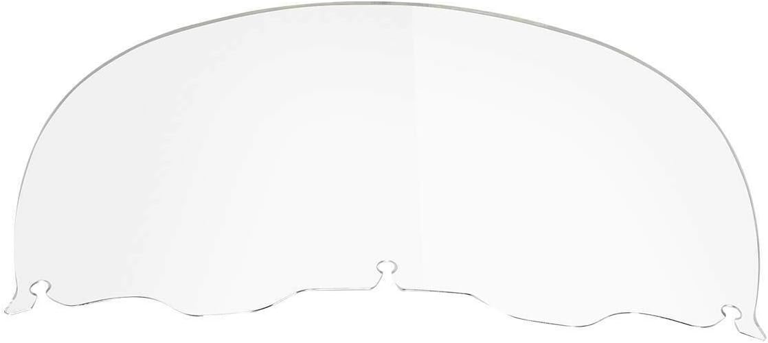 TCMT 12" Clear Windshield Windscreen Fit For Harley Davidson Touring Electra Glide Street Glide Ultra Classic Trike Models 93-13